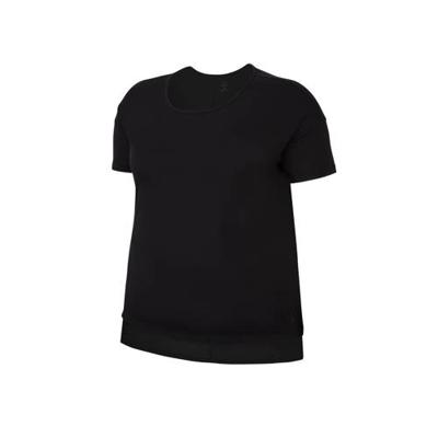 Nike Plus Size sport T-shirt zwart