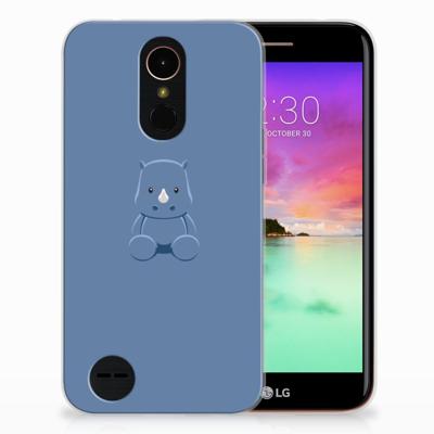 LG K10 2017 Telefoonhoesje met Naam Baby Rhino