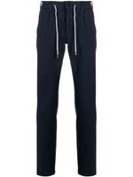 Eleventy pantalon de jogging à lien de resserrage - Bleu