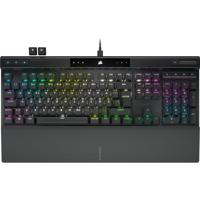 Corsair K70 RGB PRO Bedraad Mechanisch Gaming Toetsenbord, CHERRY MX RGB Speed, 8000 Hz Hyperpolling, PBT DOUBLE-SHOT PRO-toetsen, zachte polssteun, QWERTY, ND - Zwart