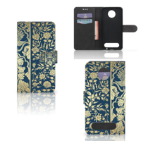 Motorola Moto Z2 Force Hoesje Beige Flowers