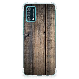 Samsung Galaxy M02s | A02s Stevig Telefoonhoesje Steigerhout