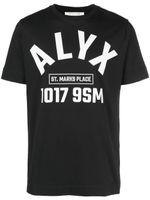 1017 ALYX 9SM t-shirt Techno à logo imprimé - Noir - thumbnail