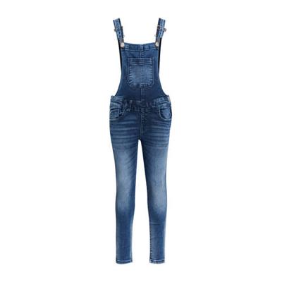 WE Fashion Blue Ridge super skinny fit tuinbroek stonewashed WE Fashion Blue Ridge super skinny fit tuinbroek stonewashed