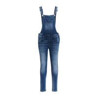WE Fashion Blue Ridge super skinny fit tuinbroek stonewashed