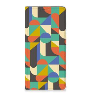 Samsung Galaxy A35 Hoesje met Magneet Funky Retro