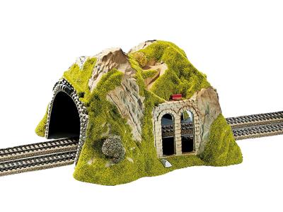 Noch 02430 H0 Tunnel voor 2 sporen, recht