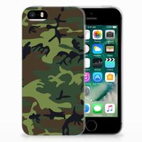 Apple iPhone SE | 5S TPU bumper Army Dark - thumbnail