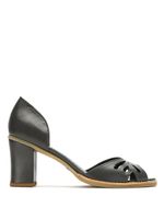 Sarah Chofakian escarpins en cuir - Gris