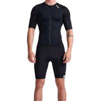 2XU Aero tri top korte mouw zwart heren L