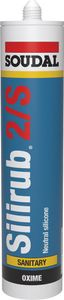 Soudal Silirub 2S Neutrale Sanitair Silicone 300ml