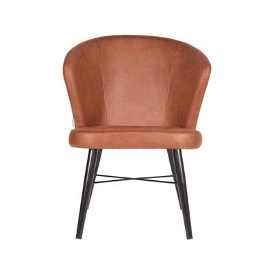 Label51 Fauteuil Wave - Cognac - Microfiber