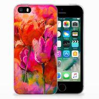 Hoesje maken Apple iPhone SE | 5S Tulips