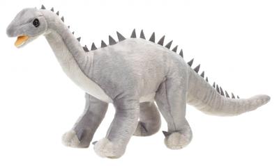 Wild Republic knuffel Dinosauria Diplodocus 71 cm pluche grijs Wild Republic knuffel Dinosauria Diplodocus 71 cm pluche grijs