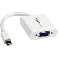 Startech.com Mini DisplayPort naar VGA adapter - Wit - 1080p - Thunderbolt naar VGA adapter - Mini DisplayPort adapter - mini DisplayPort naar VGA - mini DP VGA - mini DisplayPort naar VGA - mini