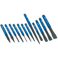 Draper Tools Draper Tools Koudbeitel en drevel set blauw 12-dlg 26557 - thumbnail