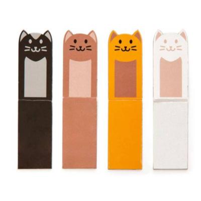 Kikkerland Magnetische Boekenlegger Cats 8,2 Cm Vinyl 4 Stuks