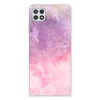 Hoesje maken Samsung Galaxy A22 5G Pink Purple Paint