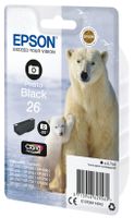 Epson Inktcartridge T2611, 26 Origineel Foto zwart C13T26114012 - thumbnail