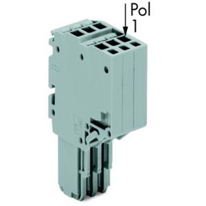 WAGO 2020-212 Connector, female 20 stuk(s)