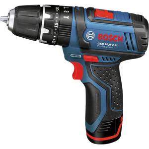 Bosch Professional GSB 12V-15 Accu-klopboor/schroefmachine 2 snelheden Incl. 2 accus