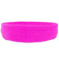 Hoofdbandje neon roze voor volwassenen   -