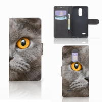 Telefoonhoesje met Pasjes LG K4 (2017) Britse Korthaar