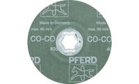 PFERD 64193106 Combiclick keramische korrel fiberschijf Ø 125 mm CO-COOL 60 voor roestvrij staal Diameter 125 mm - thumbnail