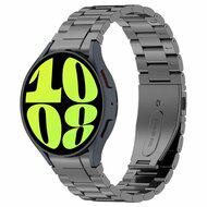 Stalen band met aansluitknop - Space Grey - Samsung Galaxy Watch 4 - 40mm & 44mm