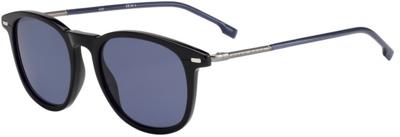 Hugo Boss zonnebril dames cat. 2 zwart/blauw (1121/S) Hugo Boss zonnebril dames cat. 2 zwart/blauw (1121/S)