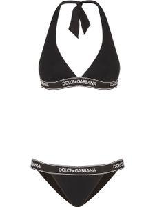 Dolce & Gabbana bikini à dos-nu - Noir