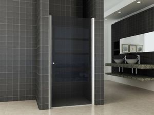 Saqu Jogay Nisdeur met profiel 100x202 cm Aluminium Nano rookglas