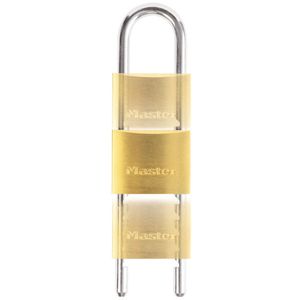 Masterlock 50mm - 70 to 155mm adjustable & removable hardened steel shackle, 7mm - 1950EURD