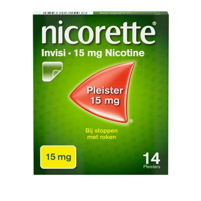 Nicorette Invisi 15 mg Nicotine Pleister Nicorette Invisi 15 mg Nicotine Pleister