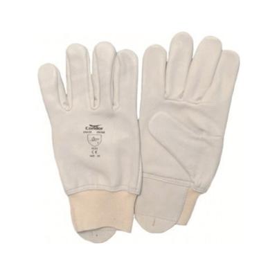 Condor Werkhandschoen - Wit - Leder - Maat 9/ L - 2 delig