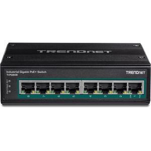 Trendnet TI-PG80B netwerk-switch Gigabit Ethernet (10/100/1000) Power over Ethernet (PoE) Zwart