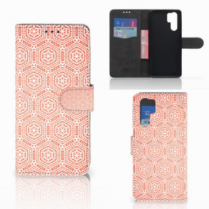 Huawei P30 Pro Telefoon Hoesje Pattern Orange