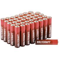 VOLTCRAFT Industrial LR03 SE AAA batterij (potlood) Alkaline 1300 mAh 1.5 V 40 stuk(s) - thumbnail