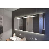 Looox Spiegel ML2 LED onder+boven en geintegreerd LED verlichting 140x70 cm