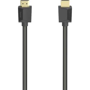 Hama 00200704 HDMI-kabel HDMI Aansluitkabel HDMI-A-stekker, HDMI-A-stekker 5.00 m Zwart 4K UHD