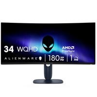 Alienware 34 curved gaming monitor, AW3425DWM, WQHD-display, 86,4 cm (34 inch), 180 Hz, 1 ms, 1500R, AMD FreeSync Premium, VESA AdaptiveSync