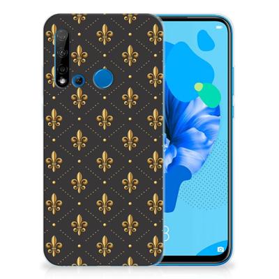 Huawei P20 Lite (2019) TPU bumper Franse Lelie Huawei P20 Lite (2019) TPU bumper Franse Lelie