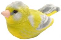 Wild Republic knuffel groenling met geluid 16 cm pluche geel