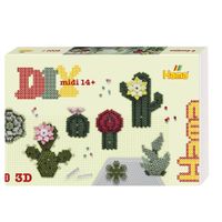 Hama Strijkkralen DIY Midi 3D Art Succulents 6000 Stuks - thumbnail