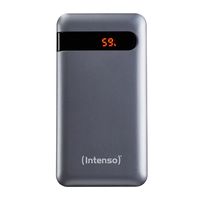 Intenso PD20000 Powerbank 20000 mAh Quick Charge 3.0, Power Delivery 3.0 LiPo Zwart Statusweergave - thumbnail