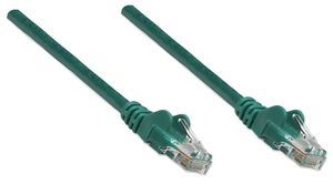 Intellinet 338417 RJ45 Netwerkkabel, patchkabel CAT 5e U/UTP 1.50 m Groen 1 stuk(s)