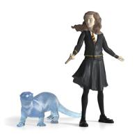 schleich WIZARDING WORLD Hermelien Griffel & Patronus, vanaf 6 jaar, 42681 - Speelfiguur, 16 x 11 x 18 cm