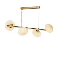 Searchlight Pebble Hanglamp 4-lichts - Goud - thumbnail