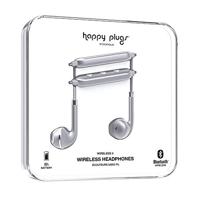Happy Plugs Draadloze II hoofdtelefoon (Bluetooth, met afstandsbediening en microfoon) One Size grijs (Space Grey), 7625