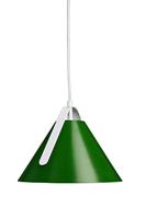Deko-Light | Hanglamp hanglamp plafondlamp E27 Retrofit incl. 3m aansluitkabel | Diversity (groen)